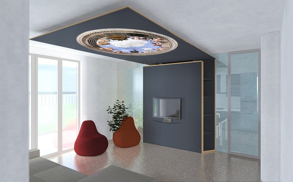 decorazione a soffitto