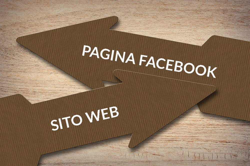 fb vs sito web